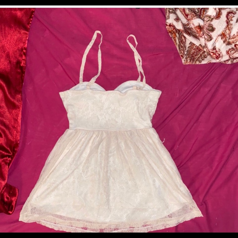 white corset